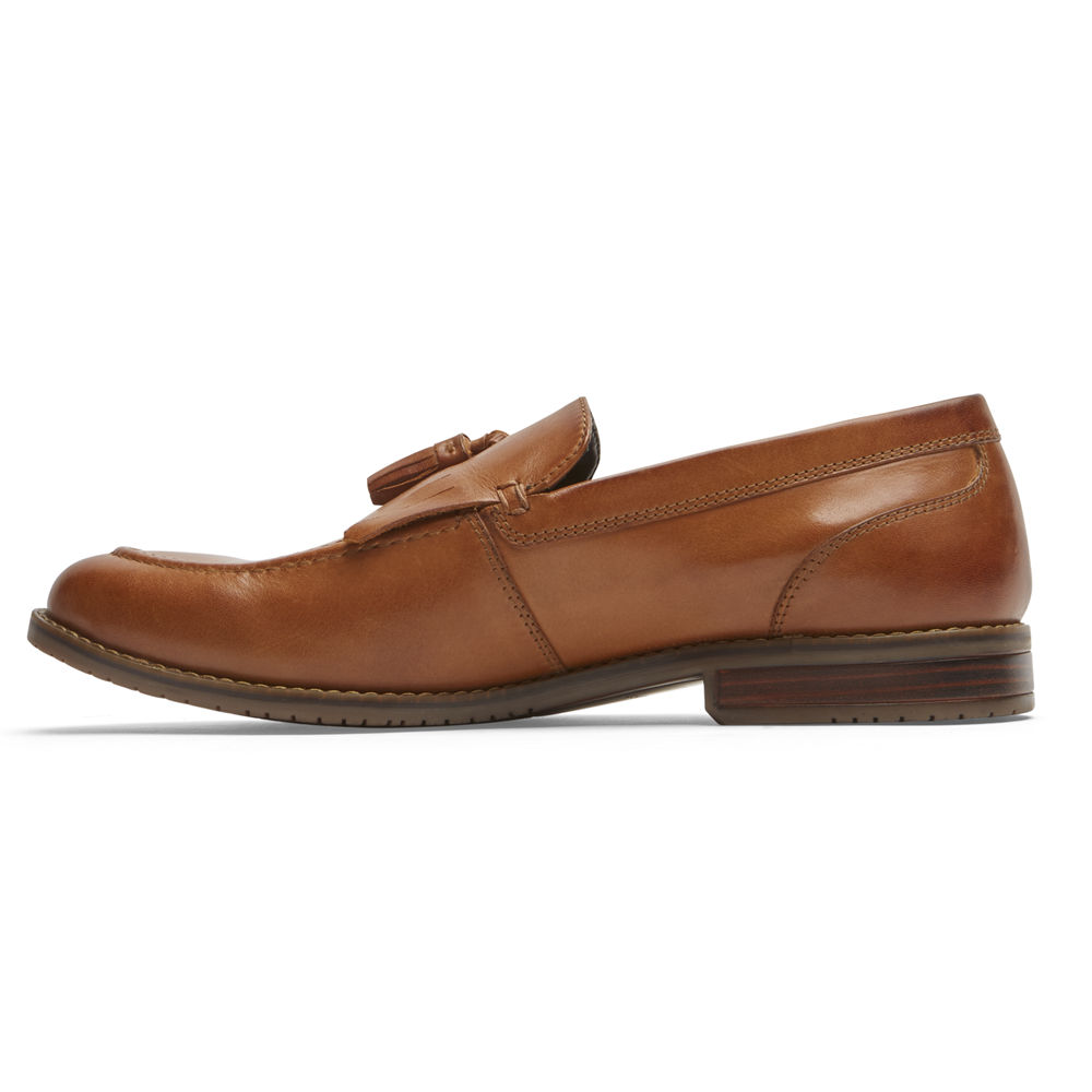 Mocassins Rockport Homem Marrom - Style Purpose 3 Tassel - 84152DLPS